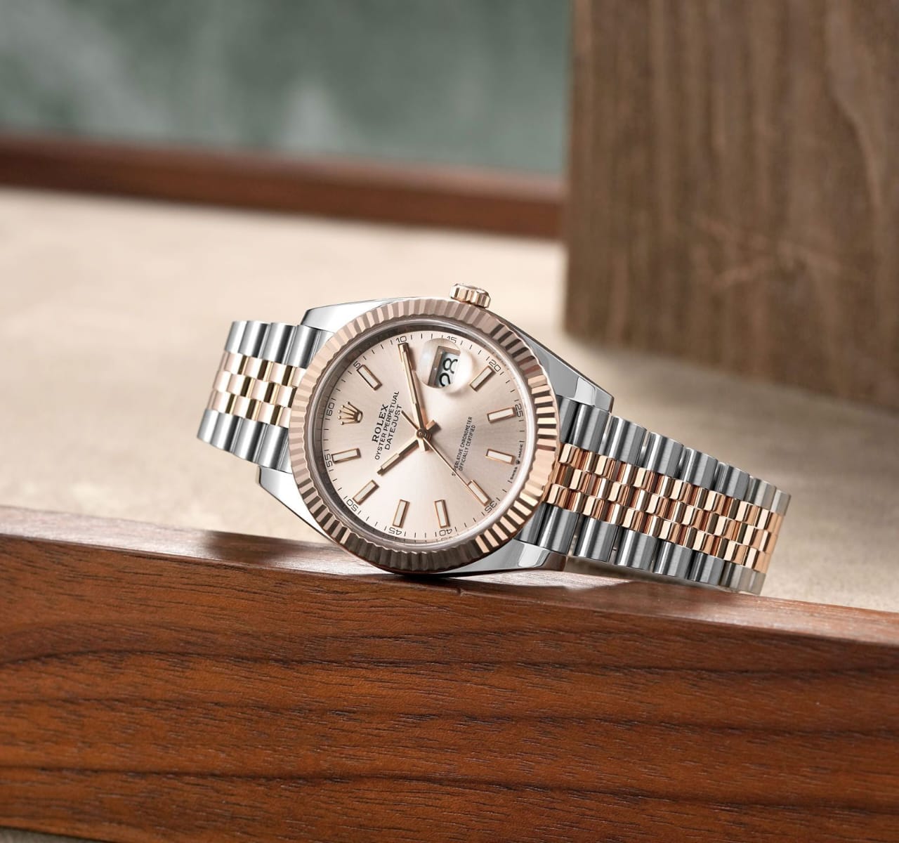 Role_x Oyster perpetual Date Just Automatic