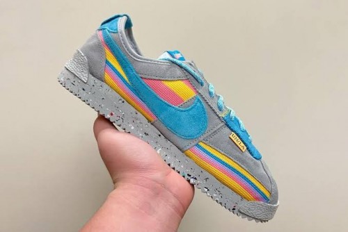 union x cortez grey blue fixed