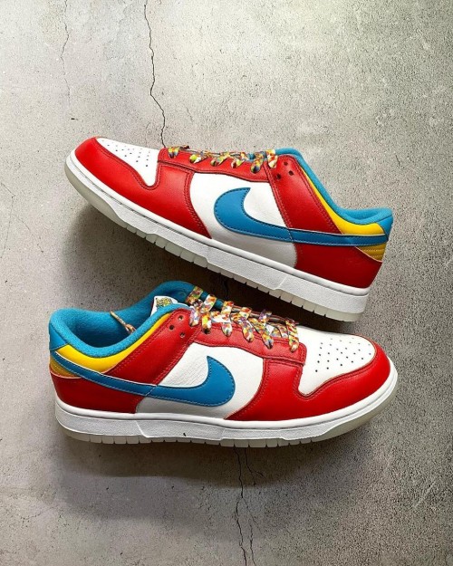 sb dunk low lebron fruity pebbles fixed