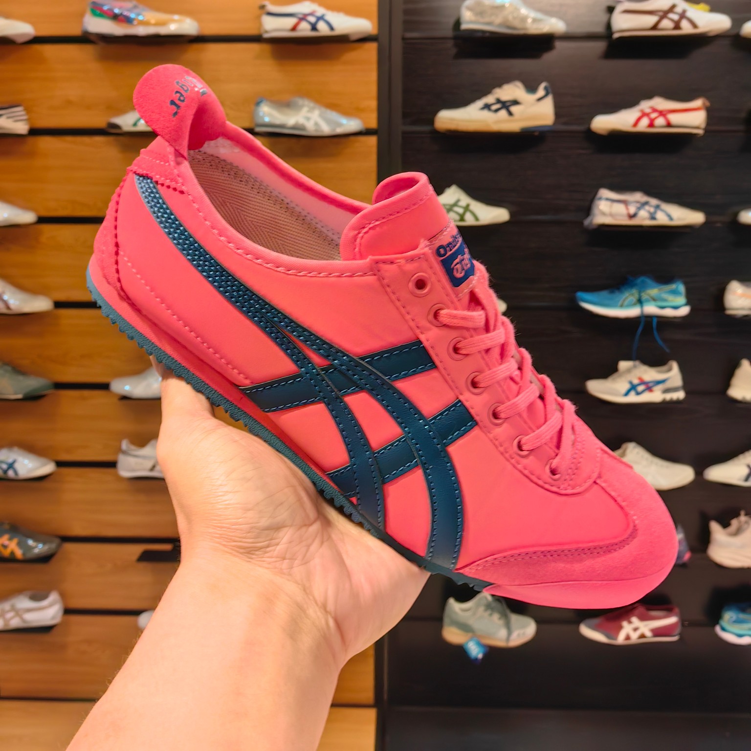 Onitsuka Tiger Mexico 66 (Pink Cameo Mako Blue)