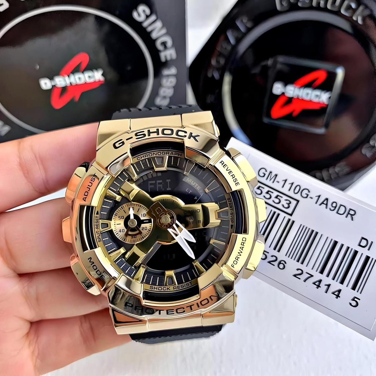 Casio g shock gm110 Gold