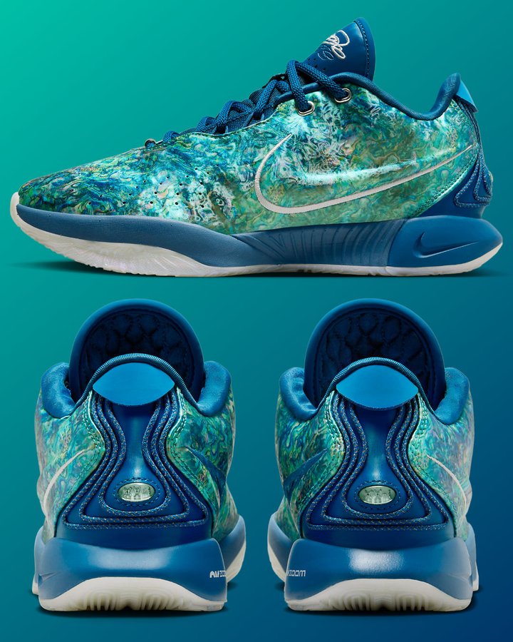 Nik LeBron 21 Abalone