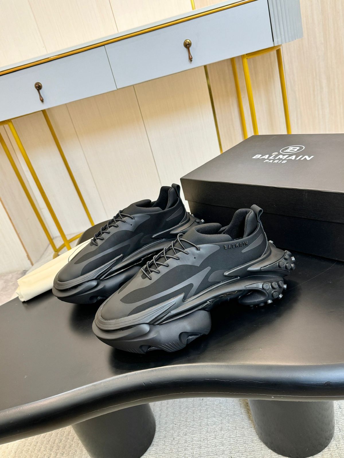 BALMAI_N UNICORN BLACK PREMIUM SHOES