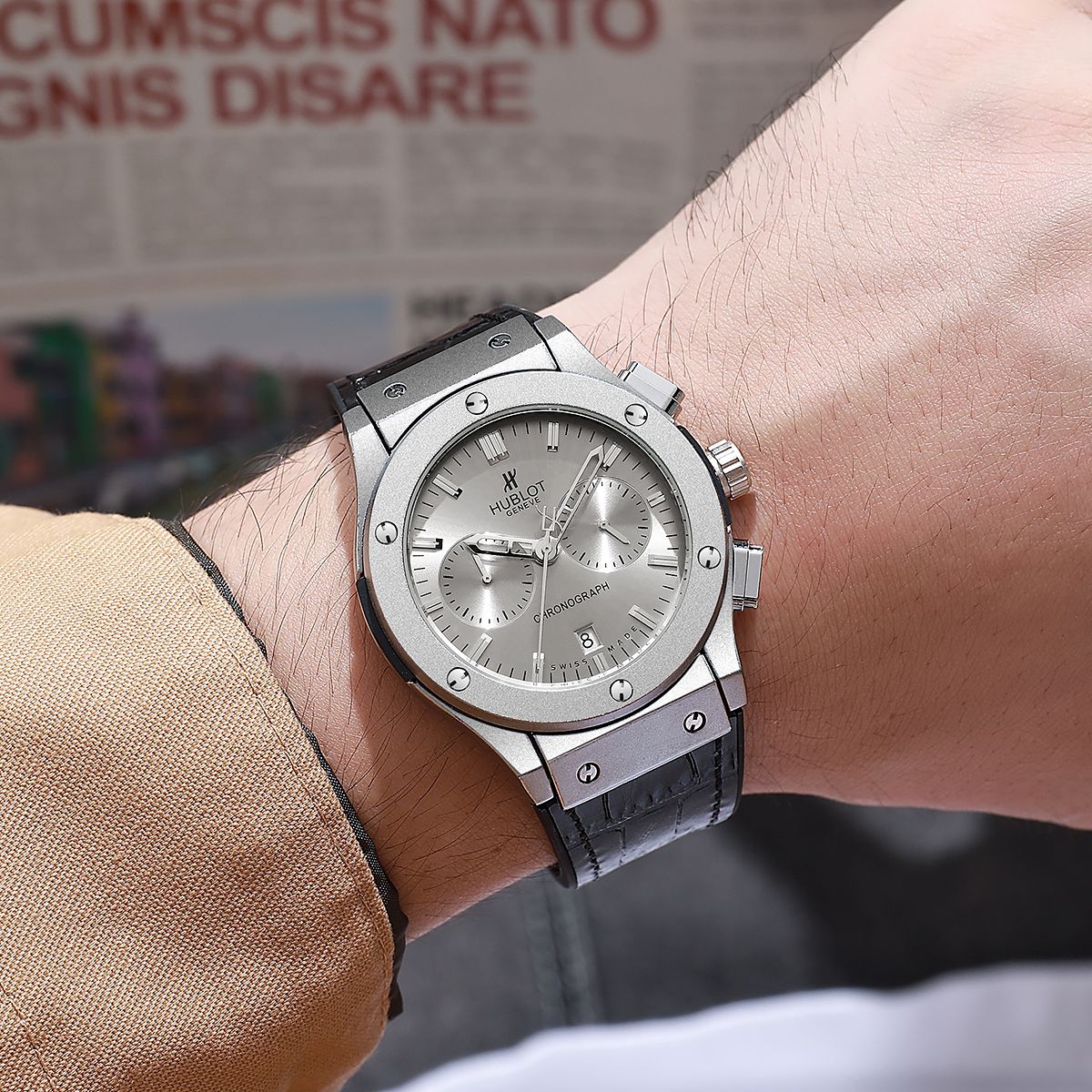 Hublot Big Bang Classic Crocodile Belt