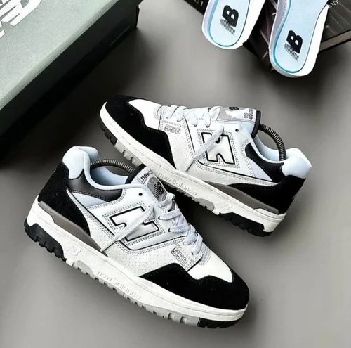 New_Balance 550 White Black Rain Cloud
