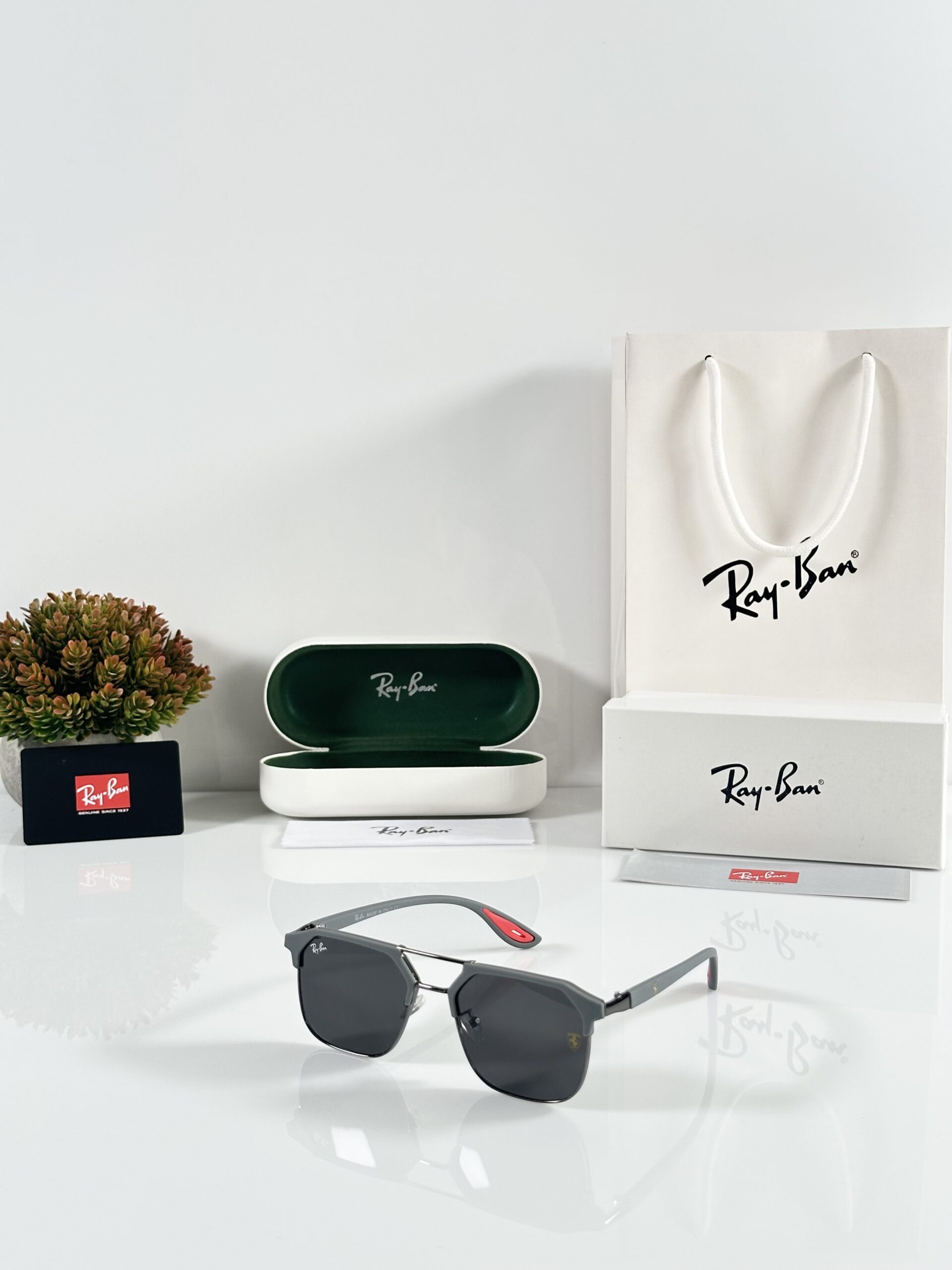 Rayban 04 Grey Black