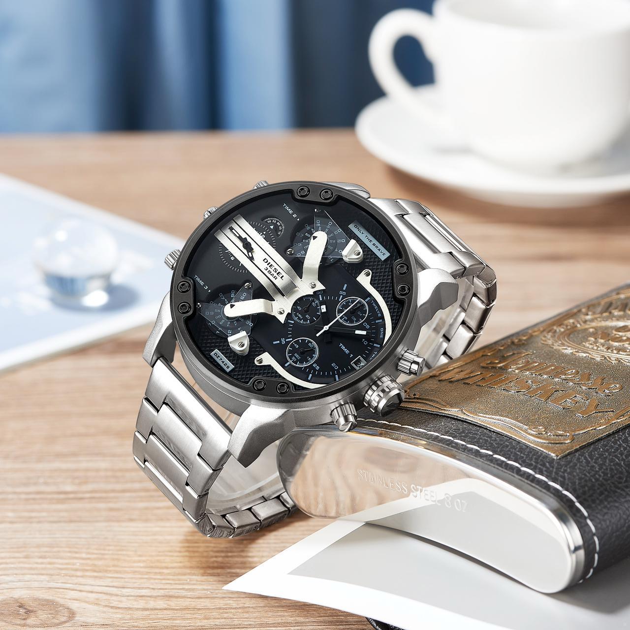 Diese_l 3 Bar Big Dady Silver-Black Heavy Quality