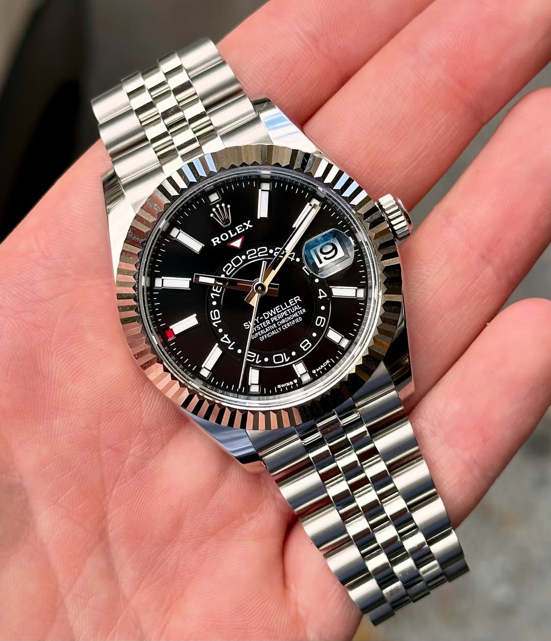 Role_x Oyster perpetual Sky Dweller