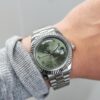 Role_x Oyster Perpetual Day Date Arabic Silver-Green