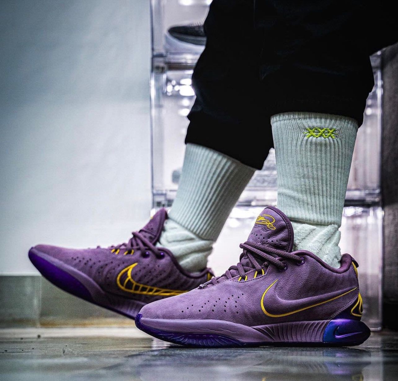 Nikee nikee Lebron 21 PURPLE Rain