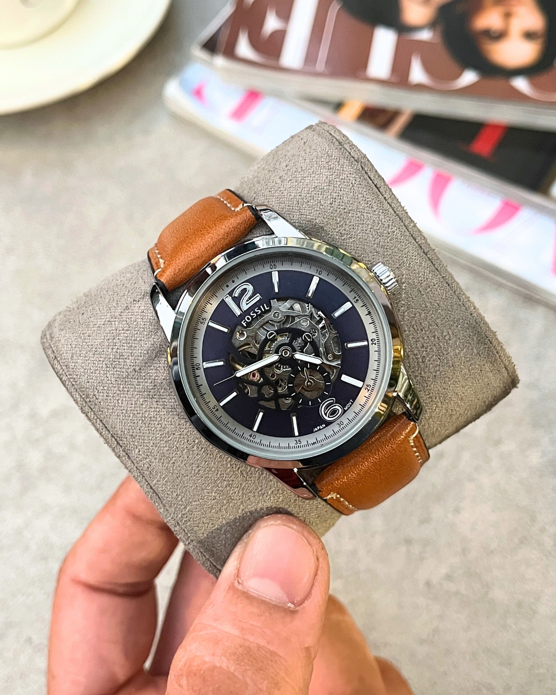 Fossi_l Heritage Automatic Blue