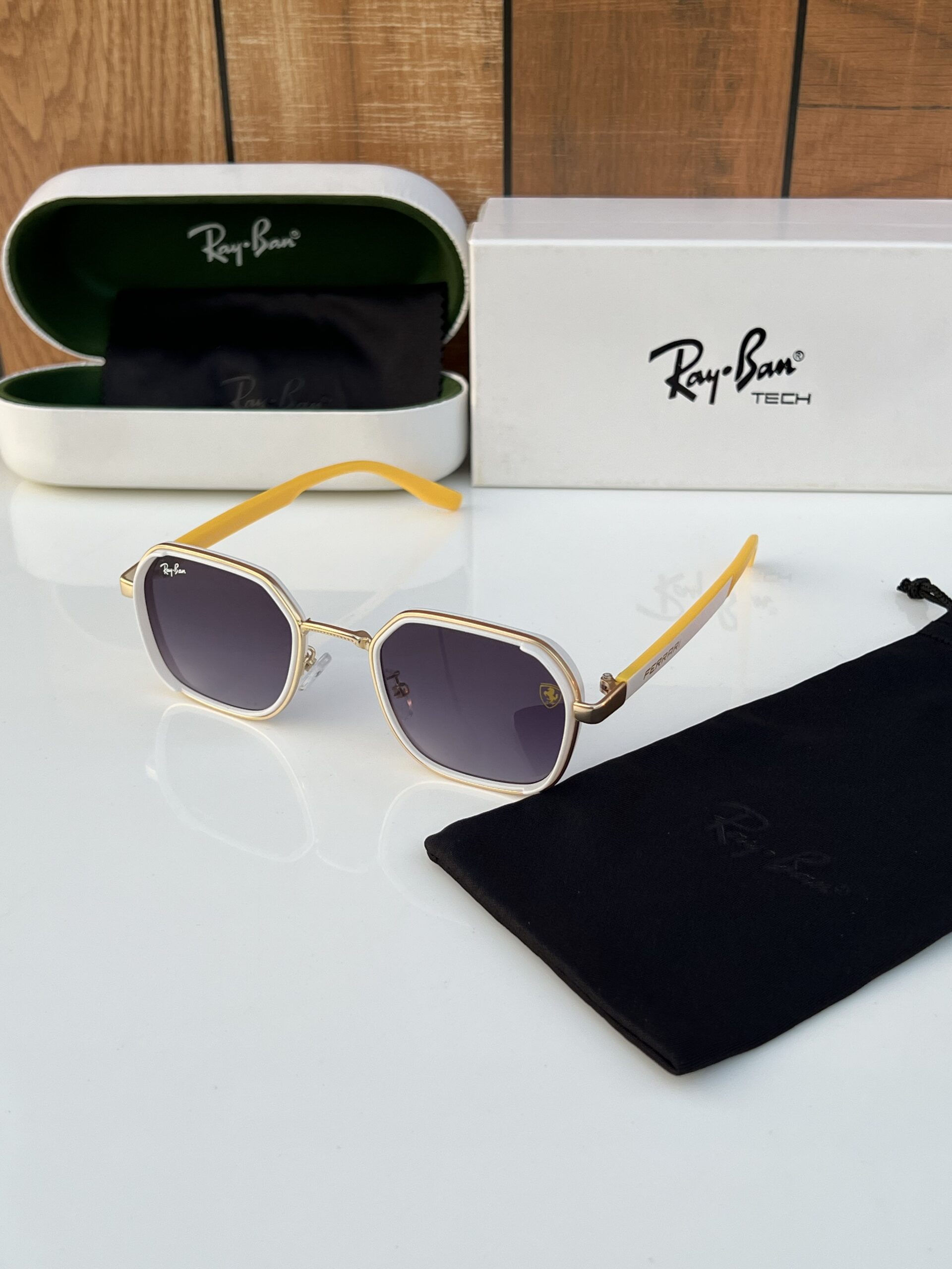 Rayban 8810 gold yellow