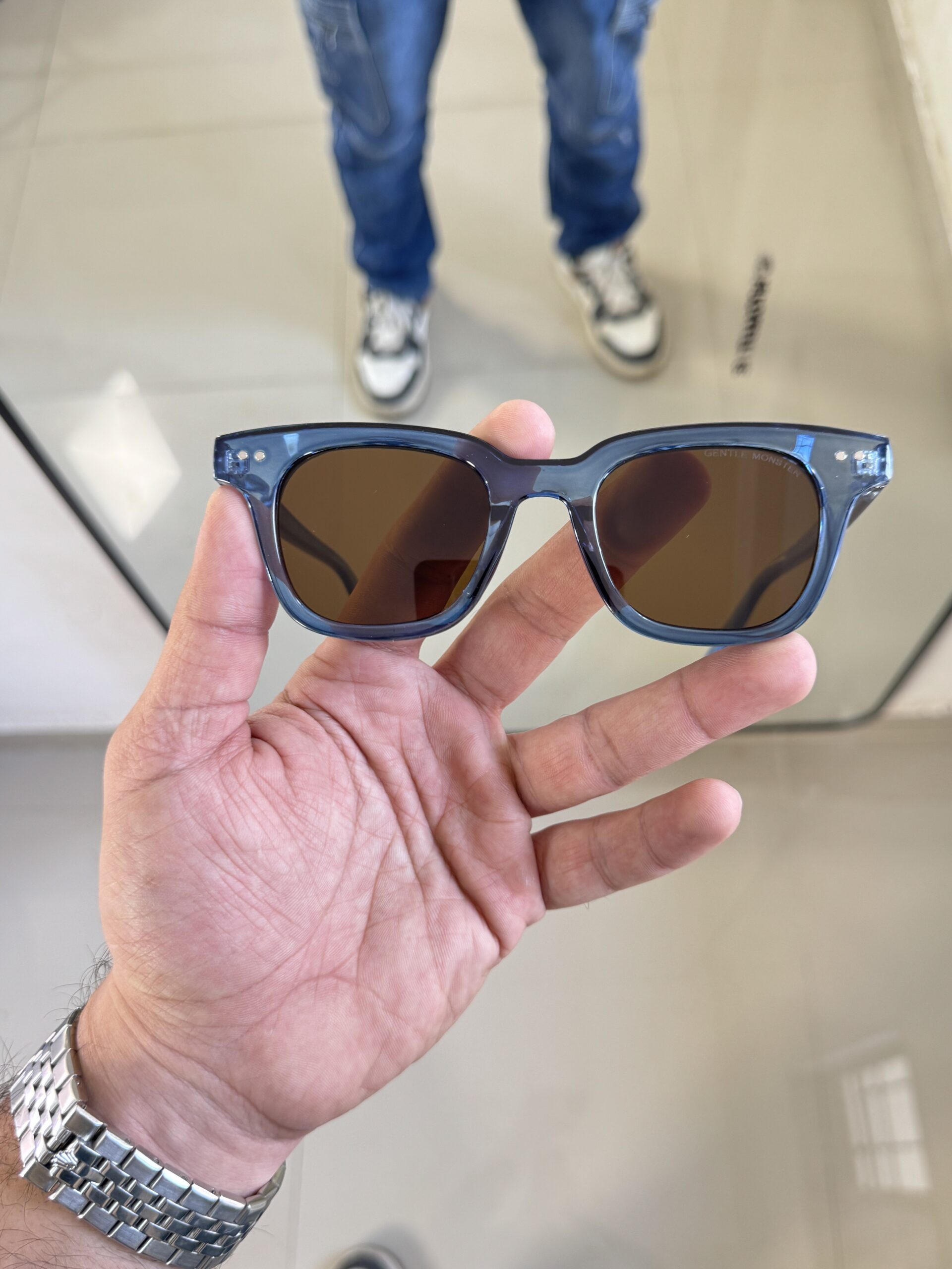 Gentle monster 1581 blue brown