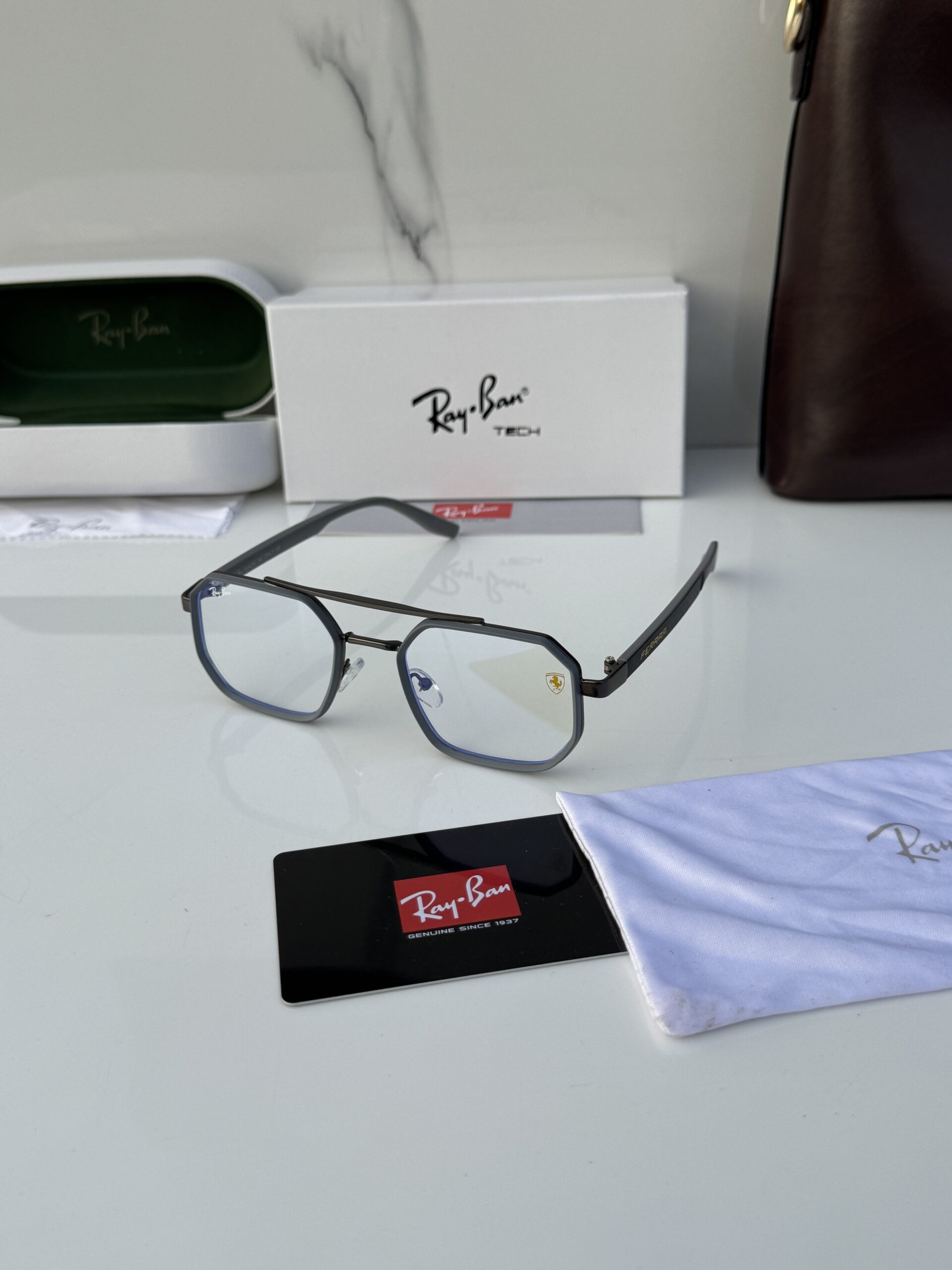 Rayban 8820 grey plano