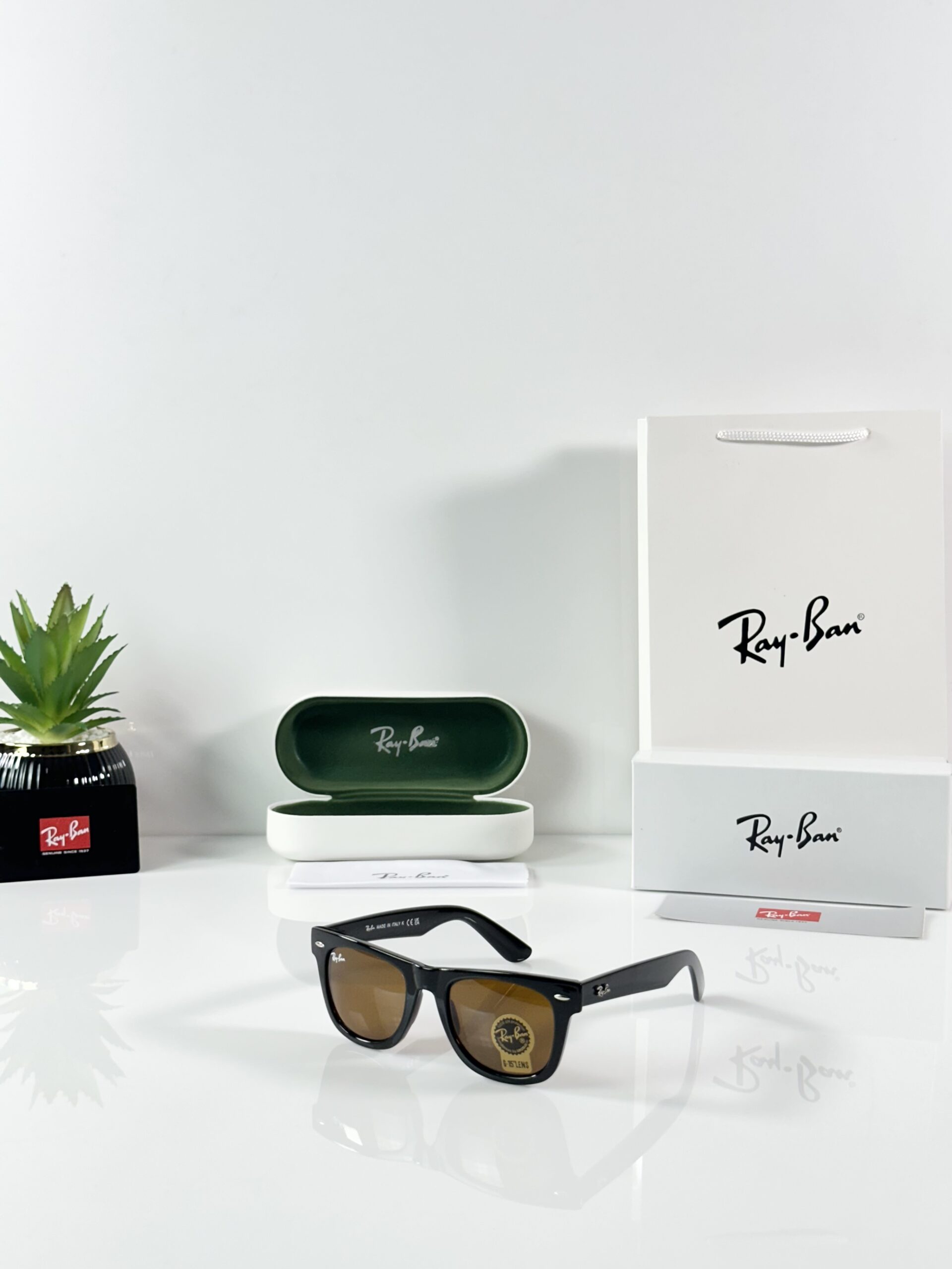 Rayban 2140 Shine Brown (GLASS)