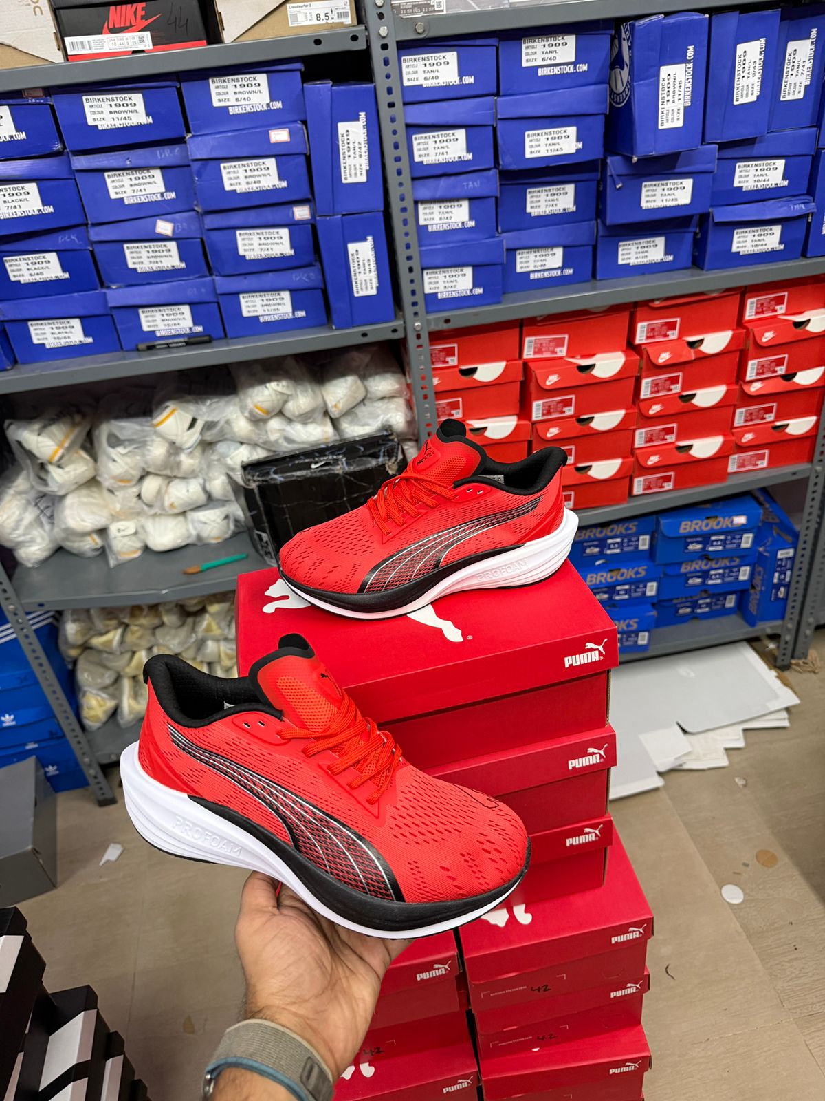 Pumma Darter Pro Running Shoes Red