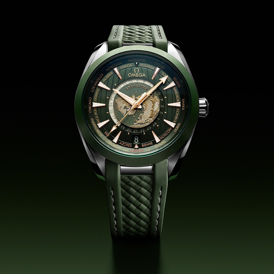 Omeg_a Seamaster Aqua Terra World Map Automatic