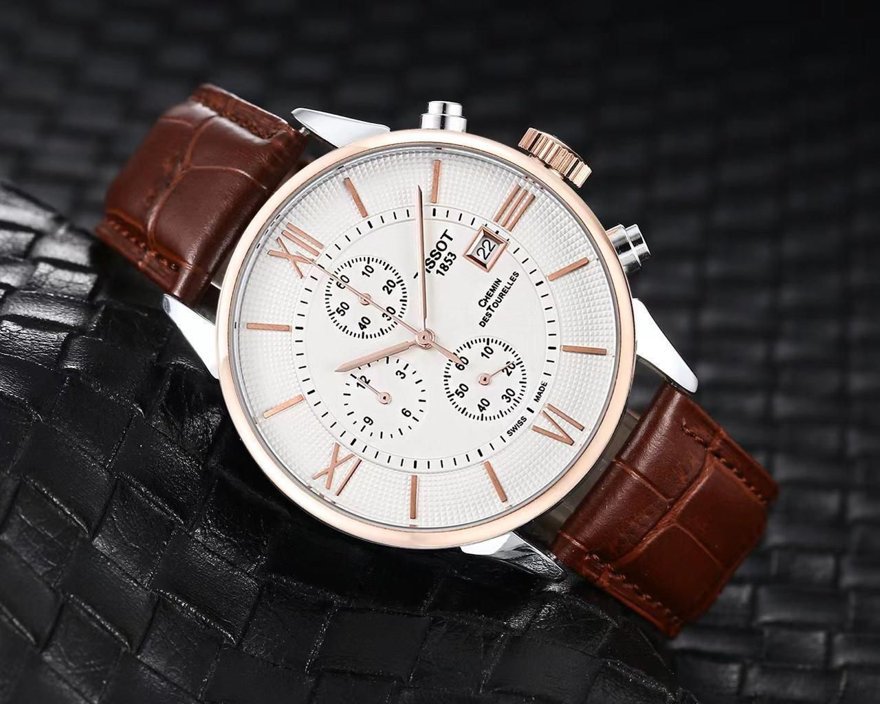 Tisso_t 1853 Chemin Brown-Copper-White