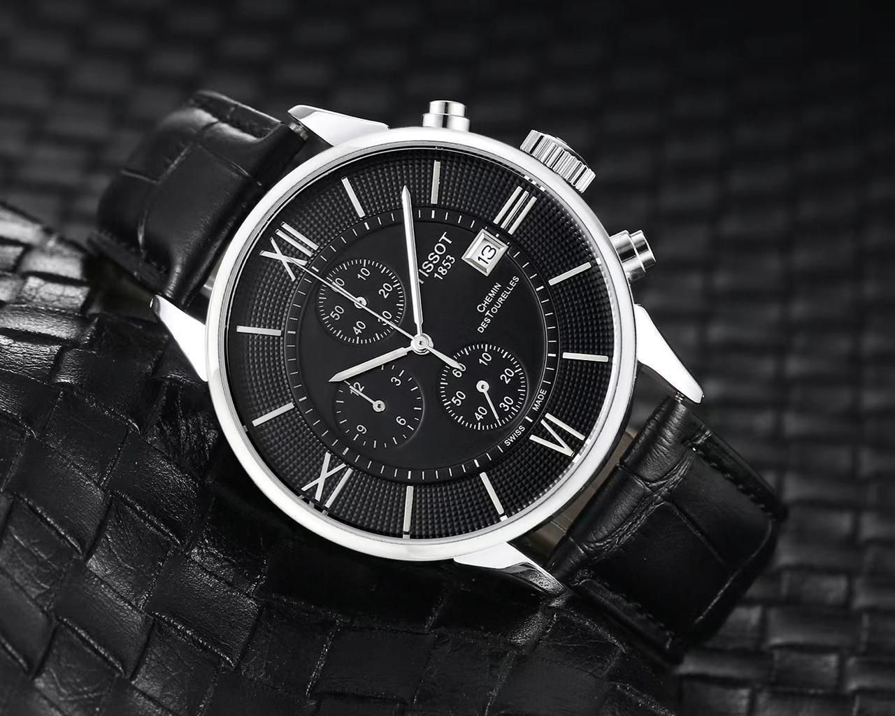 Tisso_t 1853 Chemin Black-Silver-Black