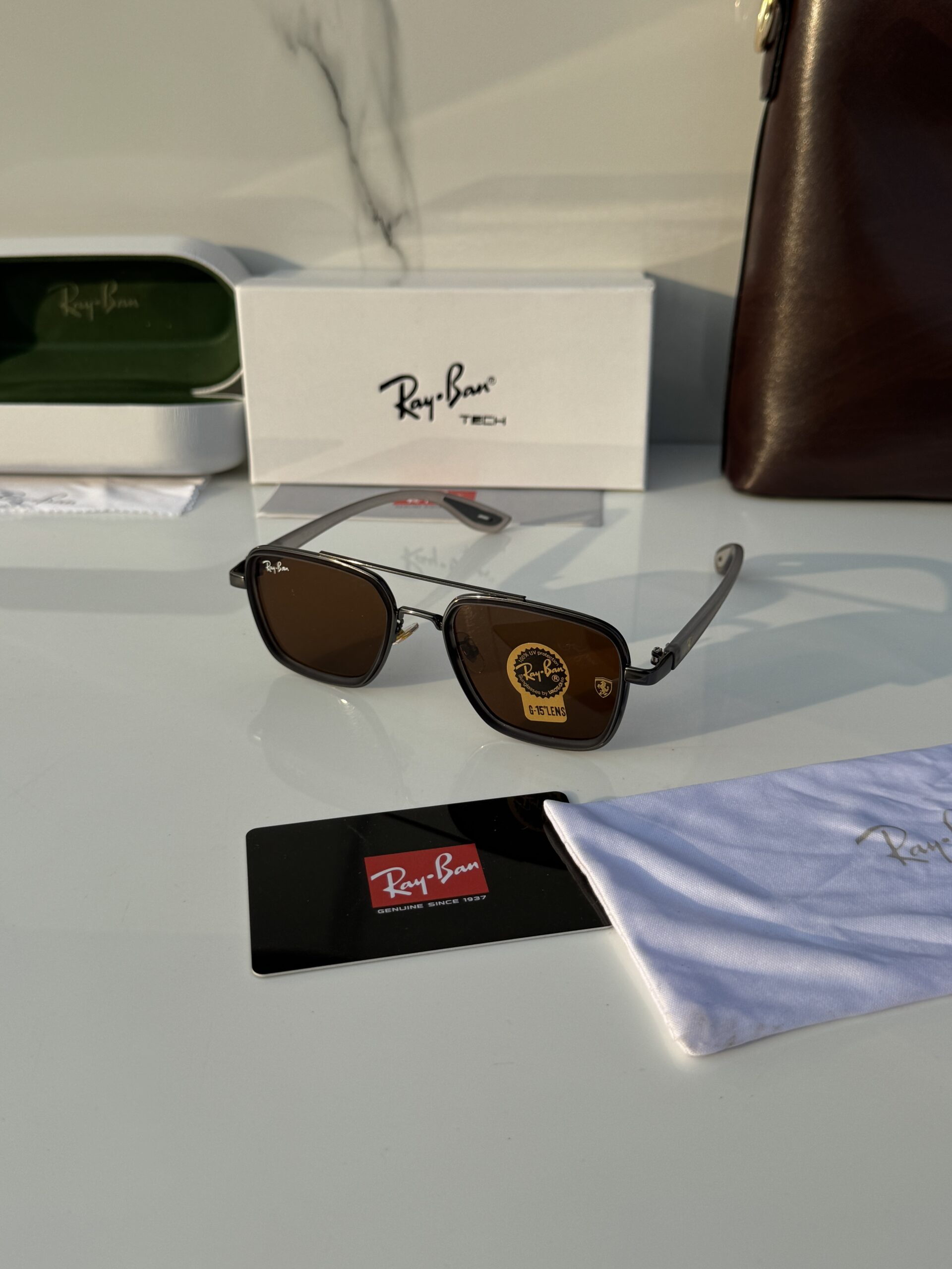 Rayban 06 grey brown