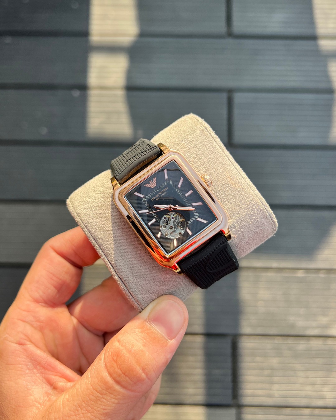 Emporio Arman_i Meccanico Automatic Copper