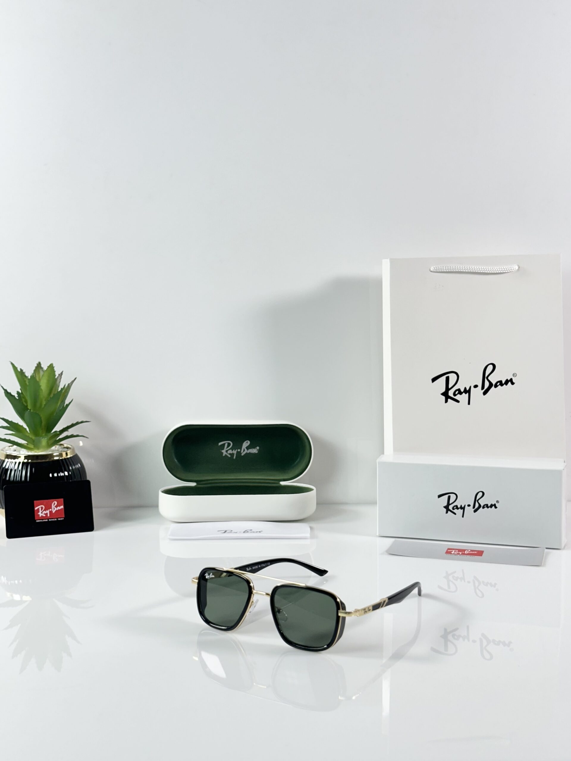 Rayban 3621 Gold Green