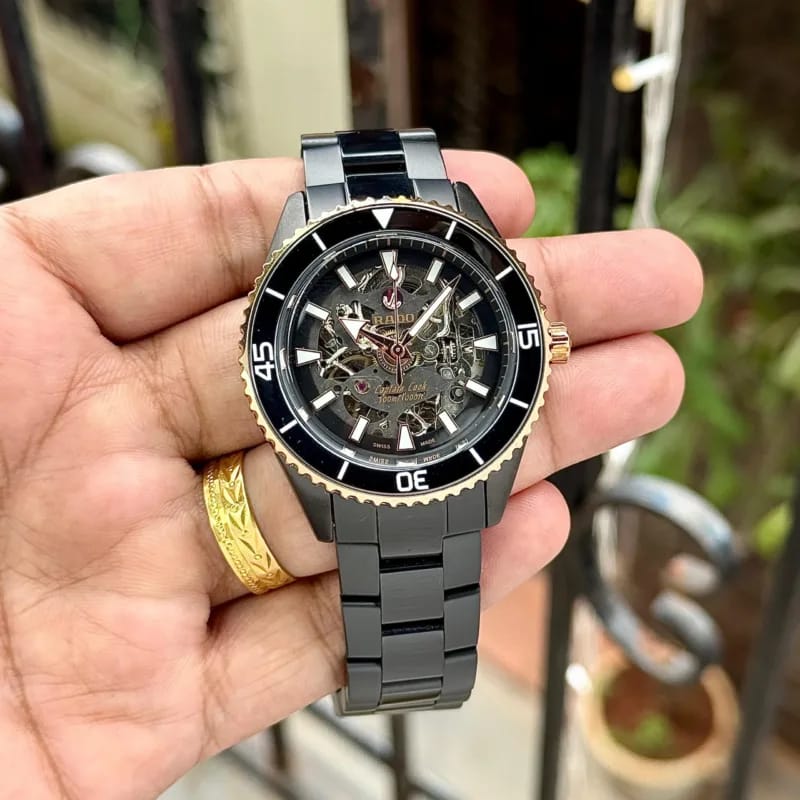 Rad_o Captain Cook HighTech Automatic Black-Copper