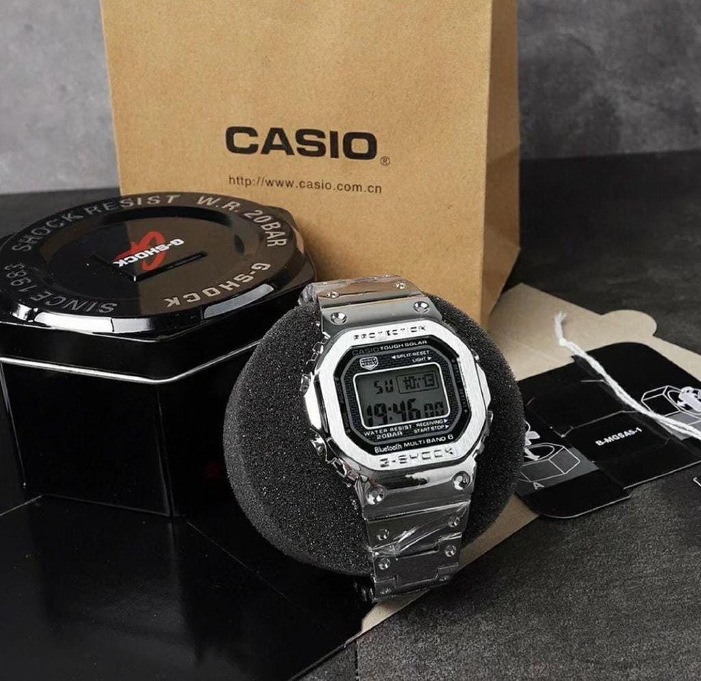 Casio g shock gmwb5000 Silver