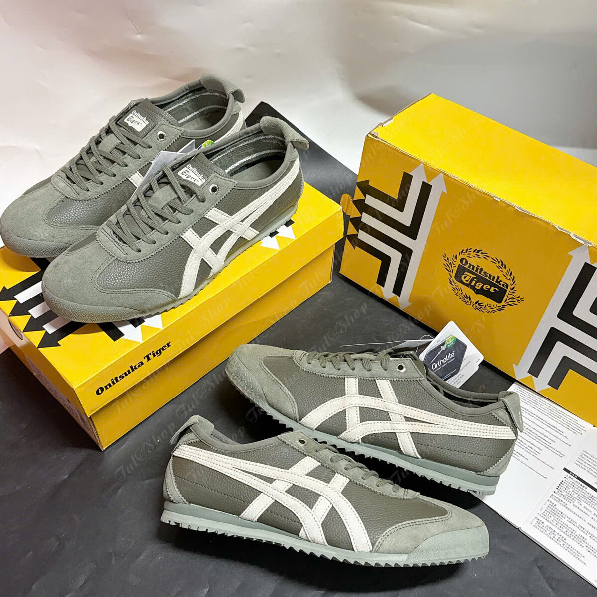 Onitsukka Tiger Mexico 66 SD VIN Mantle Green Ivory