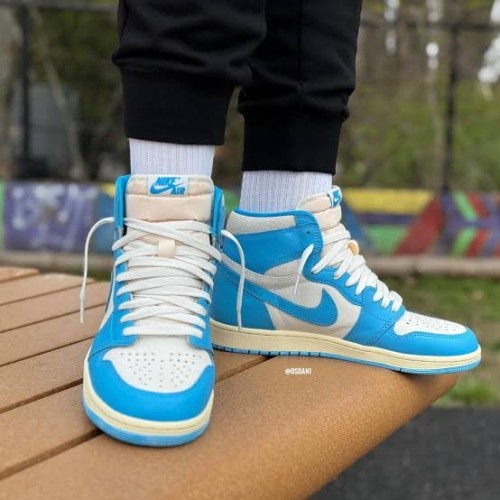 NIK_E AIR JORDAN 1 RETRO HIGH OG UNC REIMAGINED FIX