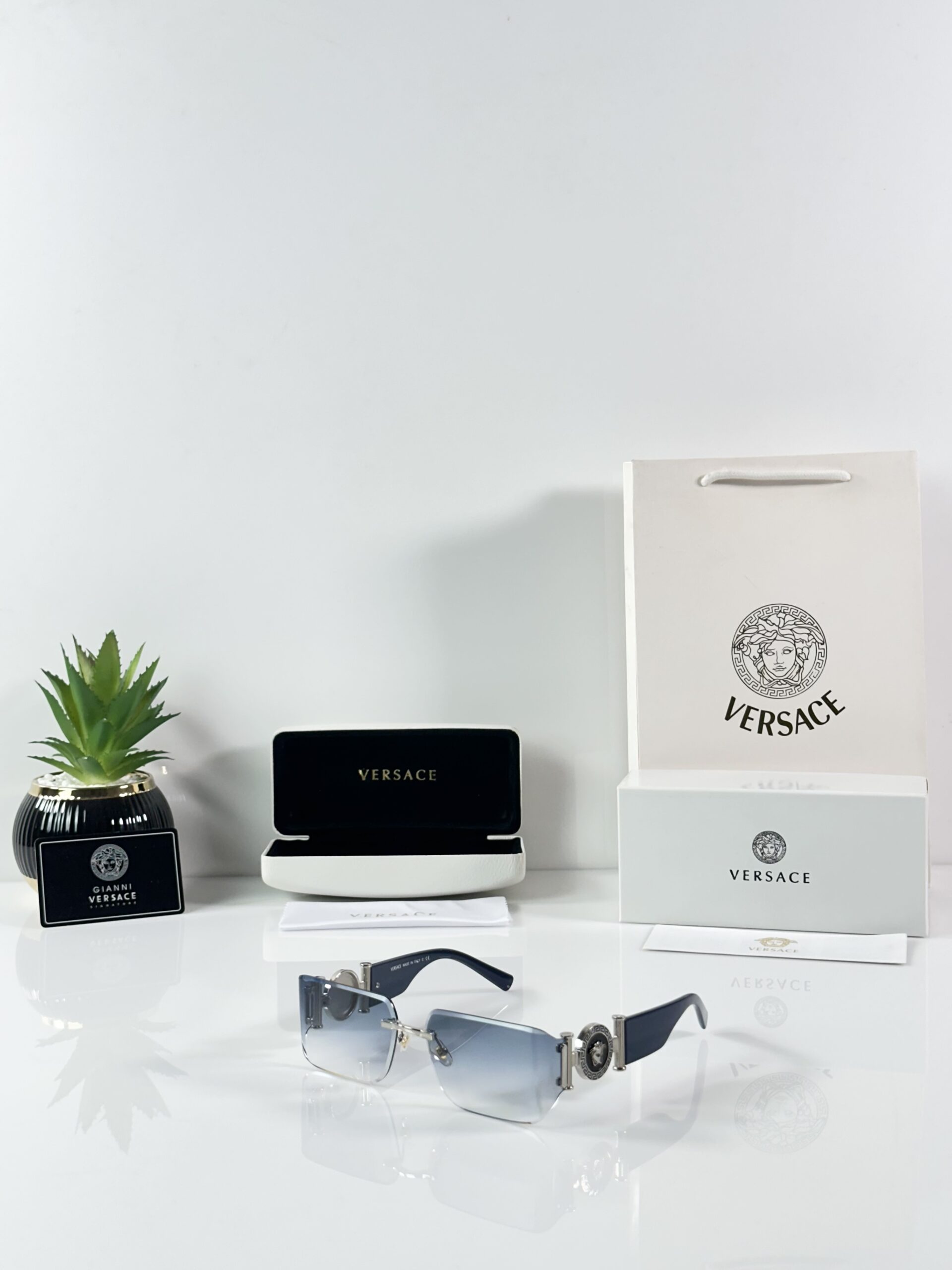 Versace 6772 Silver Blue