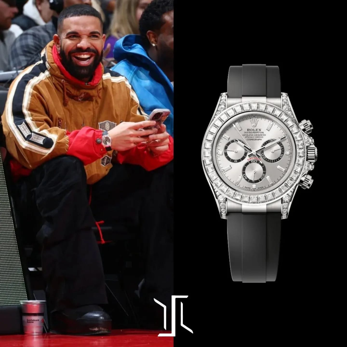 Role_x Oyster Perpetual Daytona Chronograph Silver