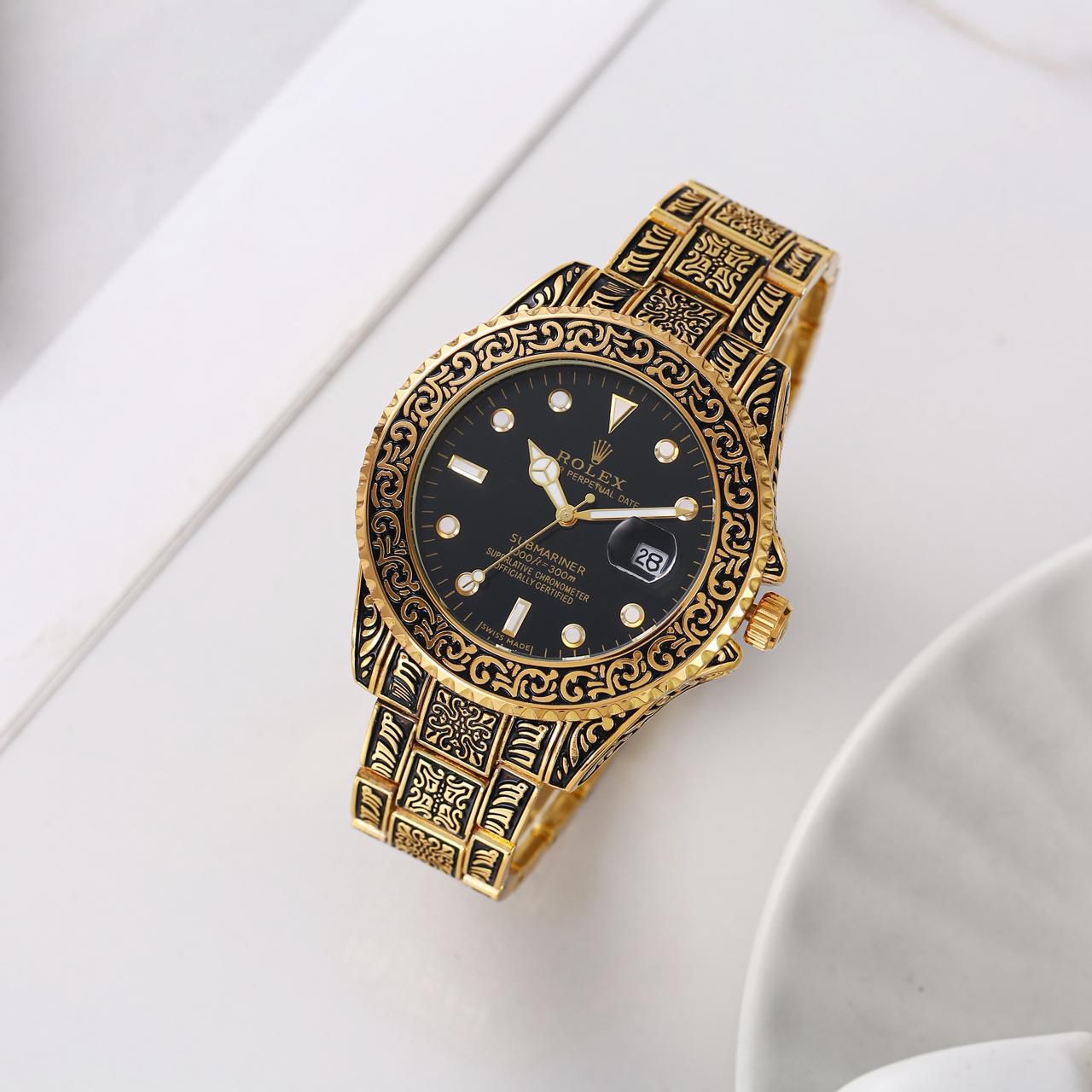 Role_x Oyster Vintage Gold-Black