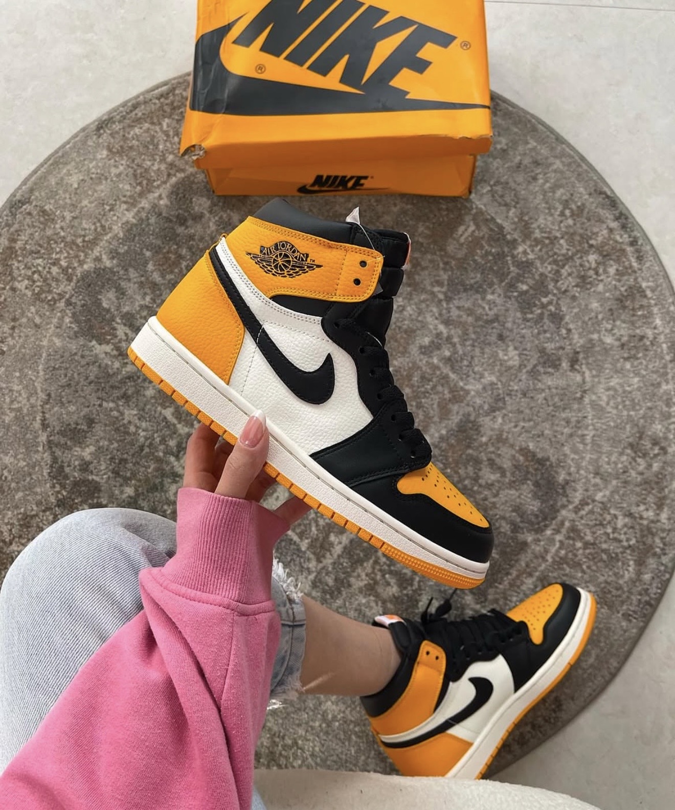 Air _Jordan Retro 1 High Taxi FIXED