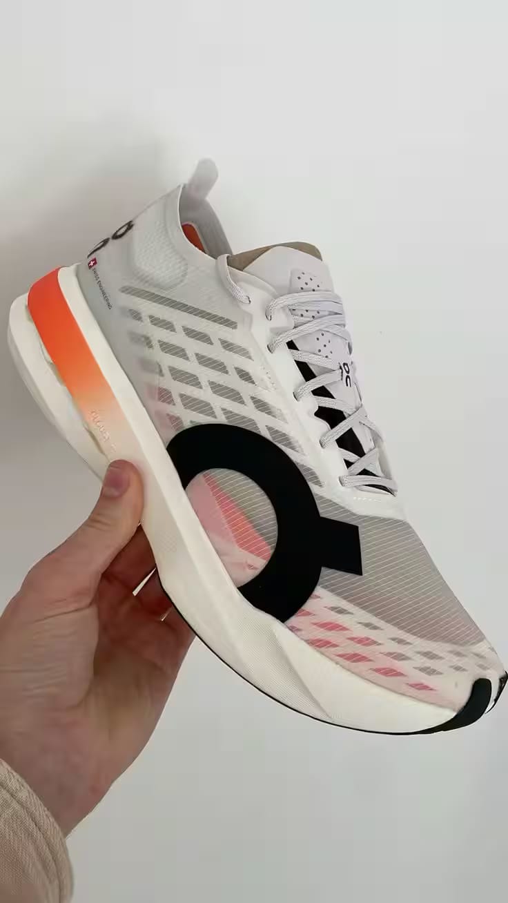 On Running Cloudboom Strike White Black