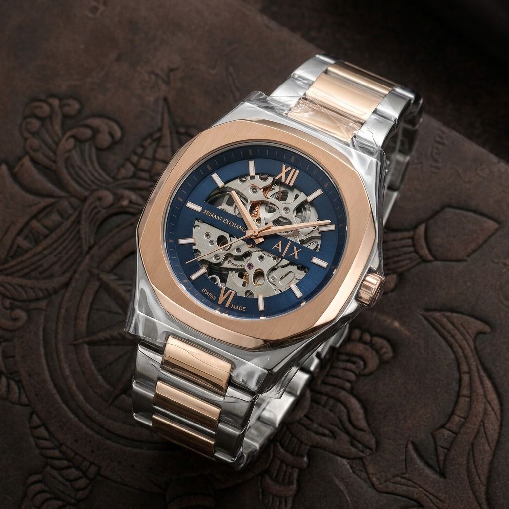 Arman_i Exchange automatic skeleton Blue