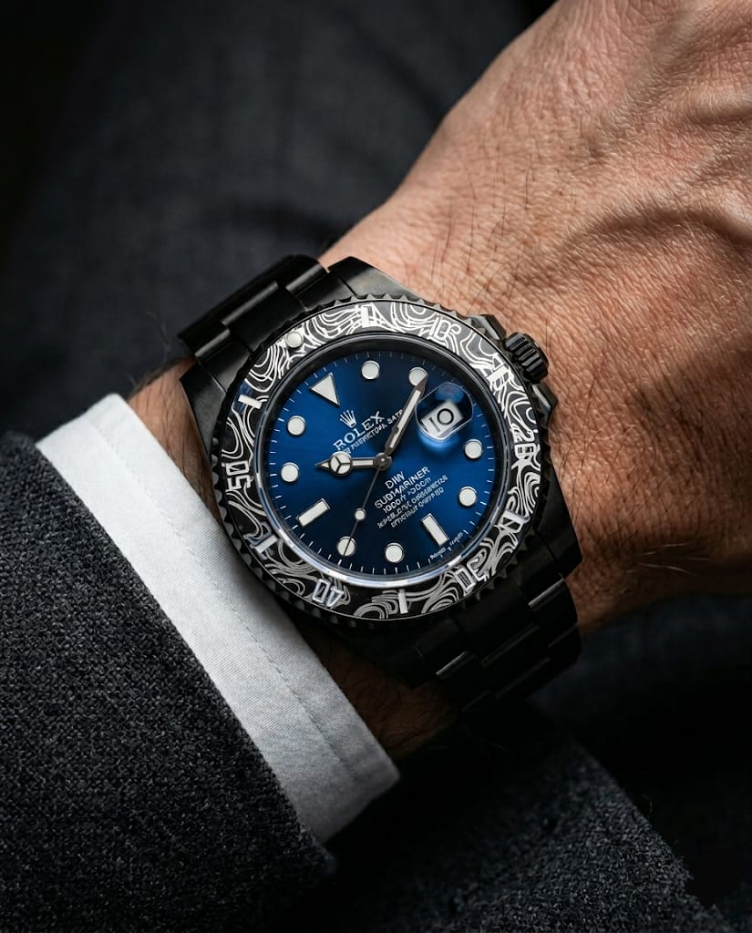 Role_x Oyster Perpetual Submarine DIW Limited Addition Black-Blue