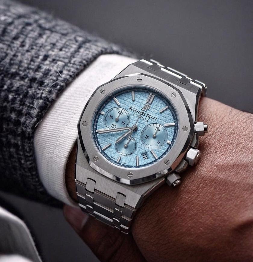 Audemars_piguet Royal Oak Chronograph Blue