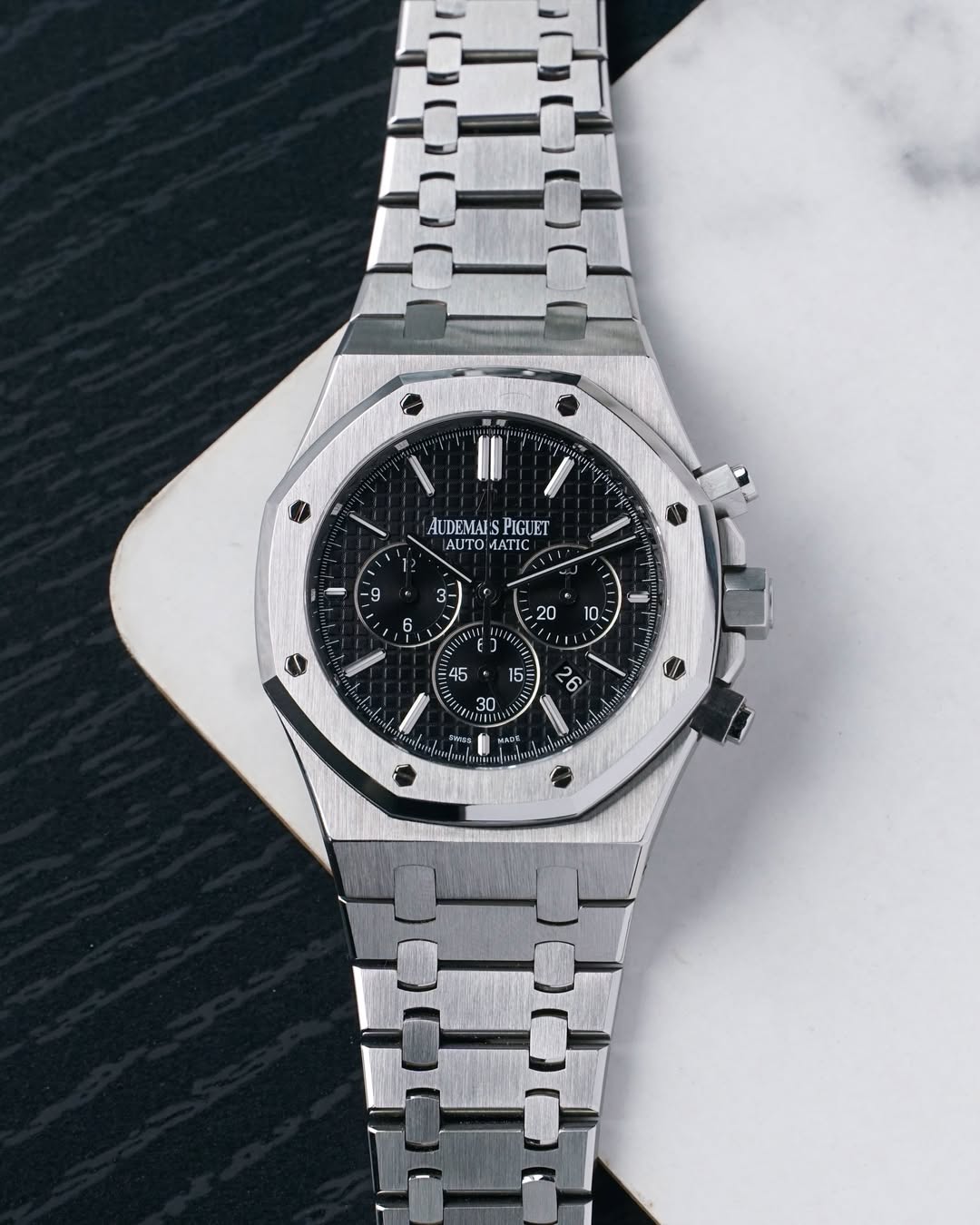 Audemars_piguet Royal Oak Chronograph Black