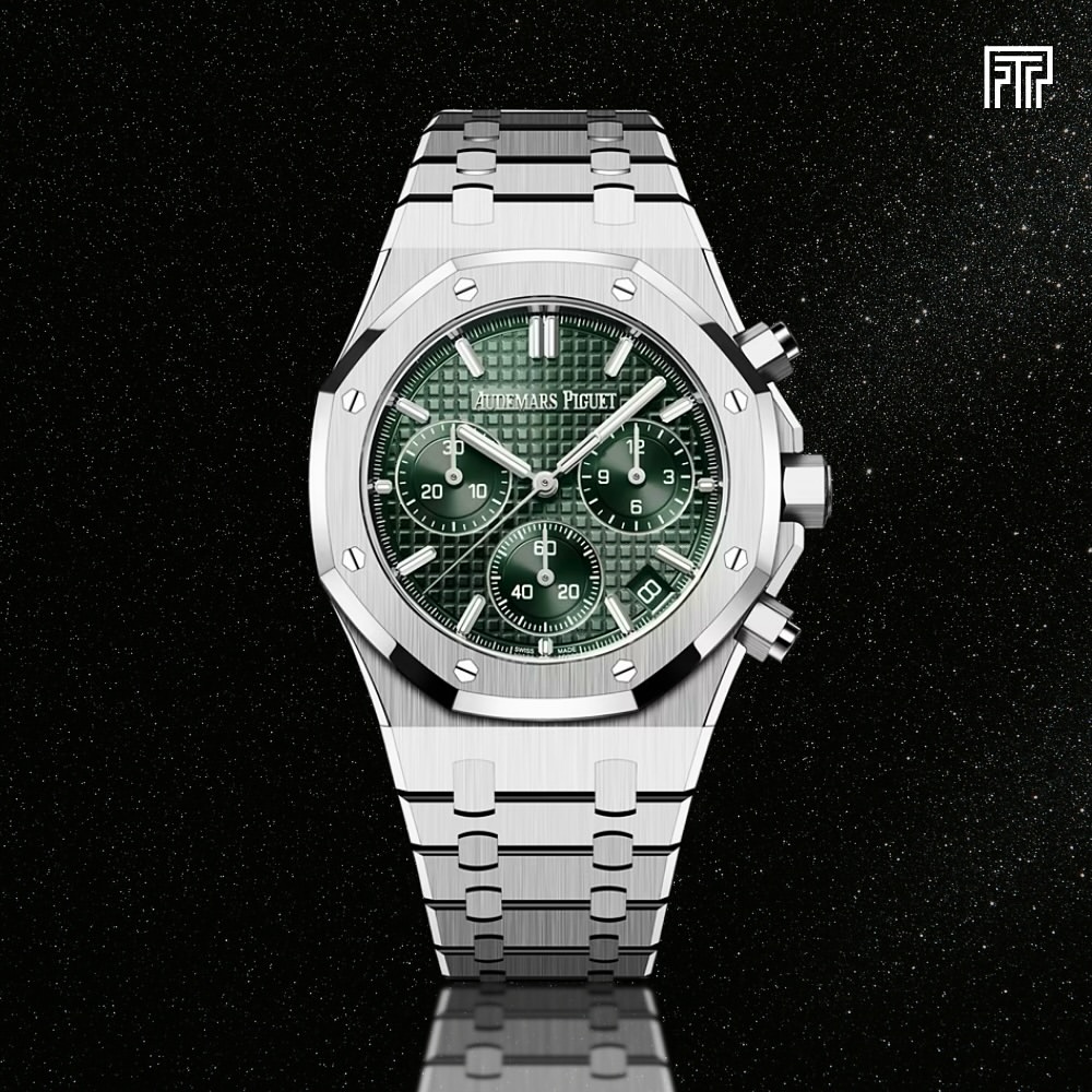 Audemars_piguet Royal Oak Chronograph Green