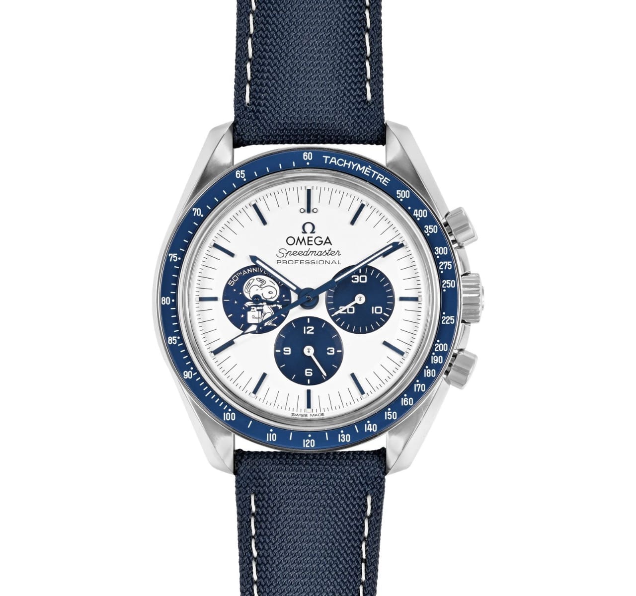 Omeg_a Speedmaster Silver Snoopy