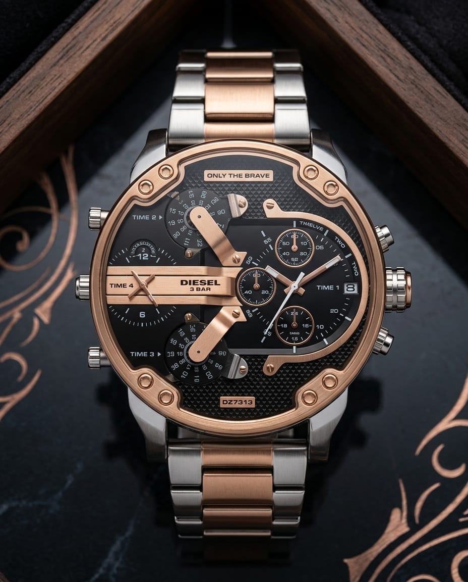 Diese_l 3 Bar Big Dady Heavy Quality 2Ton-Copper-Black