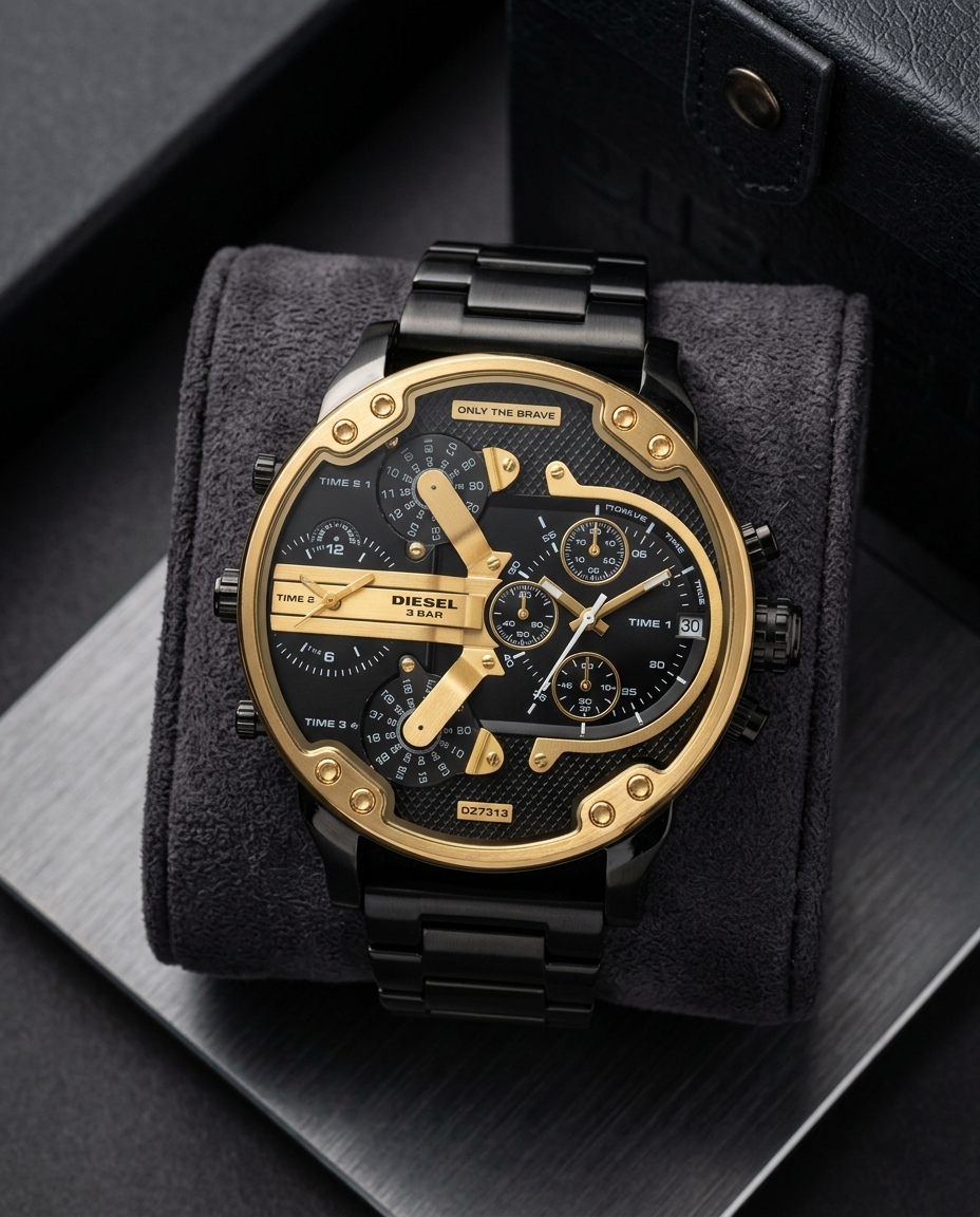 Diese_l 3 Bar Big Dady Heavy Quality Black-Gold